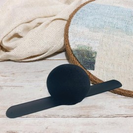 Perfeclan Handgelenk Pin Kissen Nadelkissen Leicht Samt Erwachsene Pins Halternadelhalter für Handwerkstichsticke Quilt, Schwarz