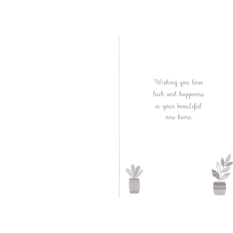 Congratulations New Home Greeting Card Second Nature Just To Say