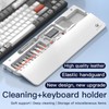GK GAMAKAY 14.17'' Keyboard Wrist Rest Pad with Cleaning Tool