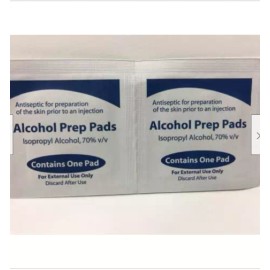 GLOBAL MEDICAL EASY PREP ALCOHOL PREP PADS - 3 Boxes of 100ct