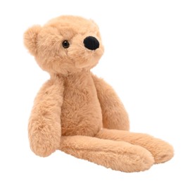 The Softies - Hudson The Light Brown Teddy Bear Long Leg Plush Cuddly Toy - Perfect Soft Present for Kids & Children/Cuddle & Play - 0 to 3 Years - H: 35cm x W: 19cm.