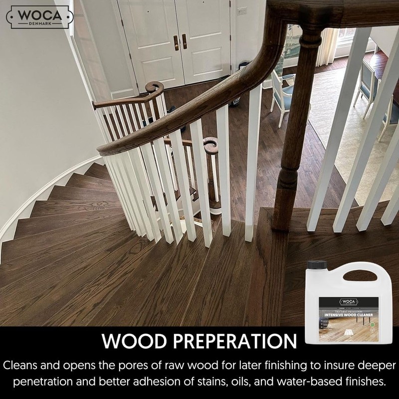 WOCA Intensive Wood Cleaner |1 L| is a concentrated formula