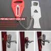 Safety Lock, Portable Lock, Portable Door Lock, Portable Security Lock,