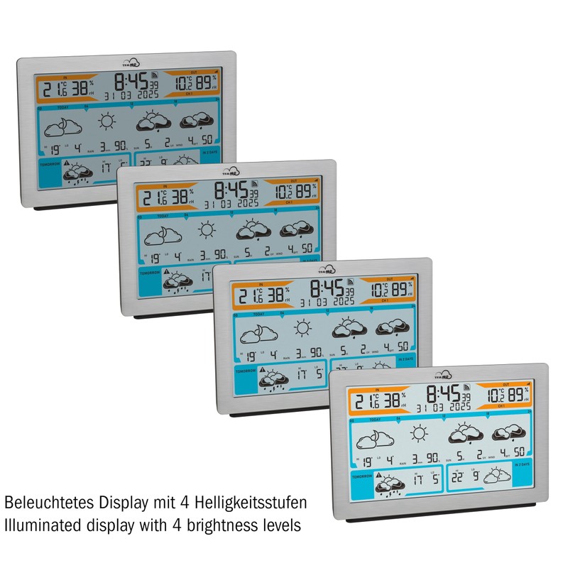 TFA Dostmann WLAN weather station TFA.me ID-02, 35.8100, professional weather