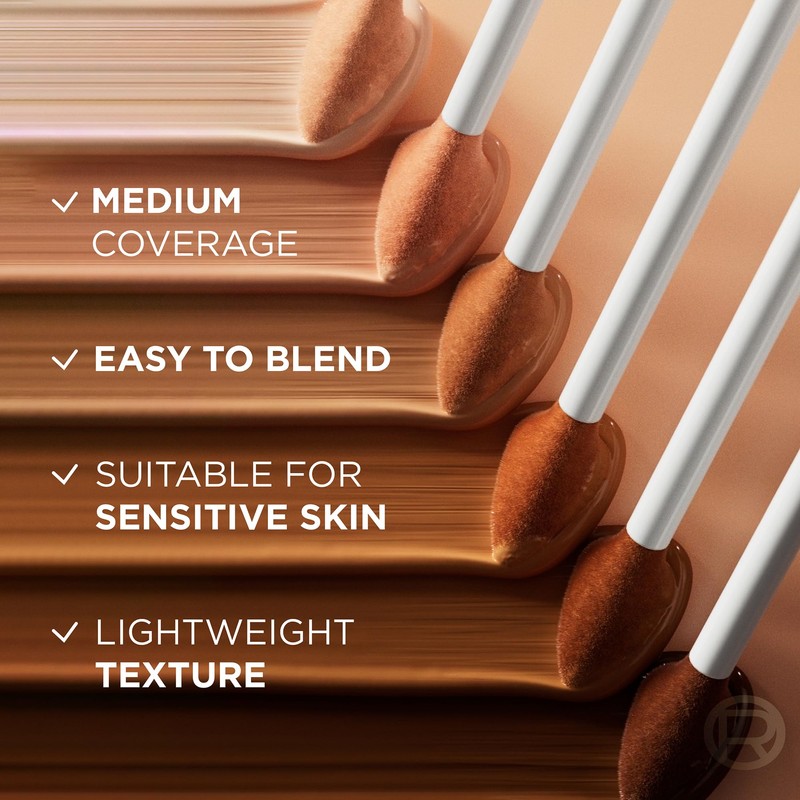 L'Oréal Paris Concealer for a Natural Radiant, Moisturising and Plumping,