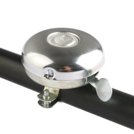 Riloer Bike Bell, Rotary Action, for City Bikes, Cruisers, Road Bikes or MTB, Fits Handlebar diameters 21 to 24mm, Riten Bicycle Bell