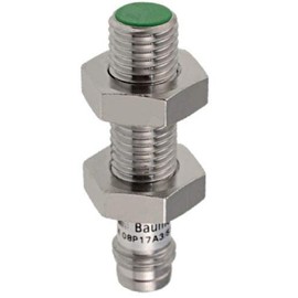 BAUMER ELECTRIC IFRM 08P17A1/S35L 10-30VDC, 3-PIN, INDUCTIVE, LED Indicator, Proximity Sensor