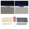 600PCS Sawtooth Picture Hangers Double Hole Sawtooh Frame Hanging Hooks