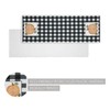 VHC Brands Annie Black Check Pumpkin RUNNER 12x36 Thanksgiving Black