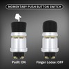 DaierTek - Interruptor de botón de arranque de 12 V,