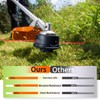 VOSOIR 20 Pack WA0010 Weed Eater String Compatible with Worx,