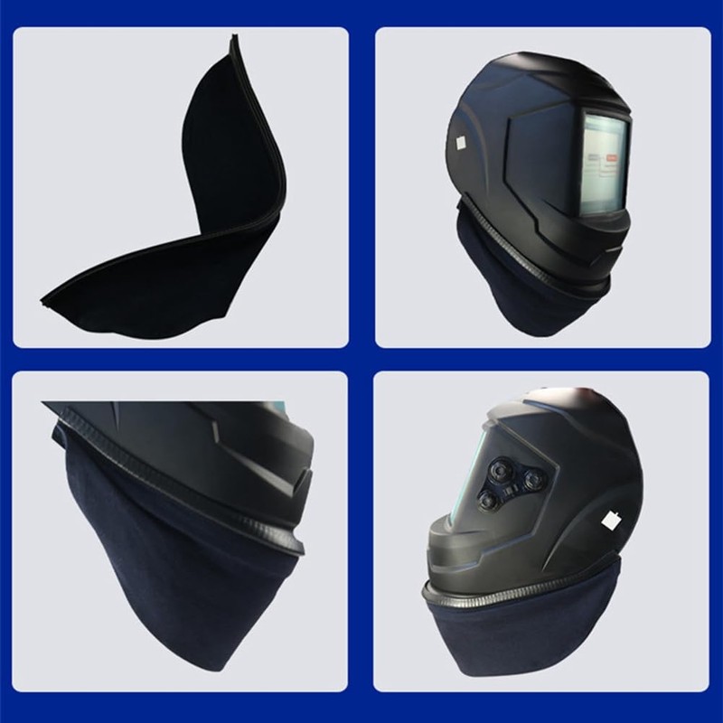 Kquepo Welding helmet bib, scald protection, splash guard, easy to