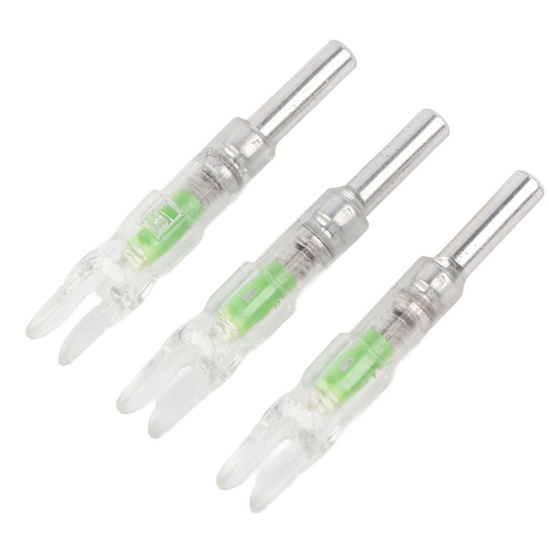 6.2mm Lightweight Arrow LED Lighted Nock with Automatic Knock Archery