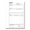 Cherry Carbonless NCR Duplicate Invoice Book Perfect for Self Employed