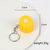 tenghong2021 Imitation Food Keychain Fried Chicken Leg Chicken Nuggets Wing