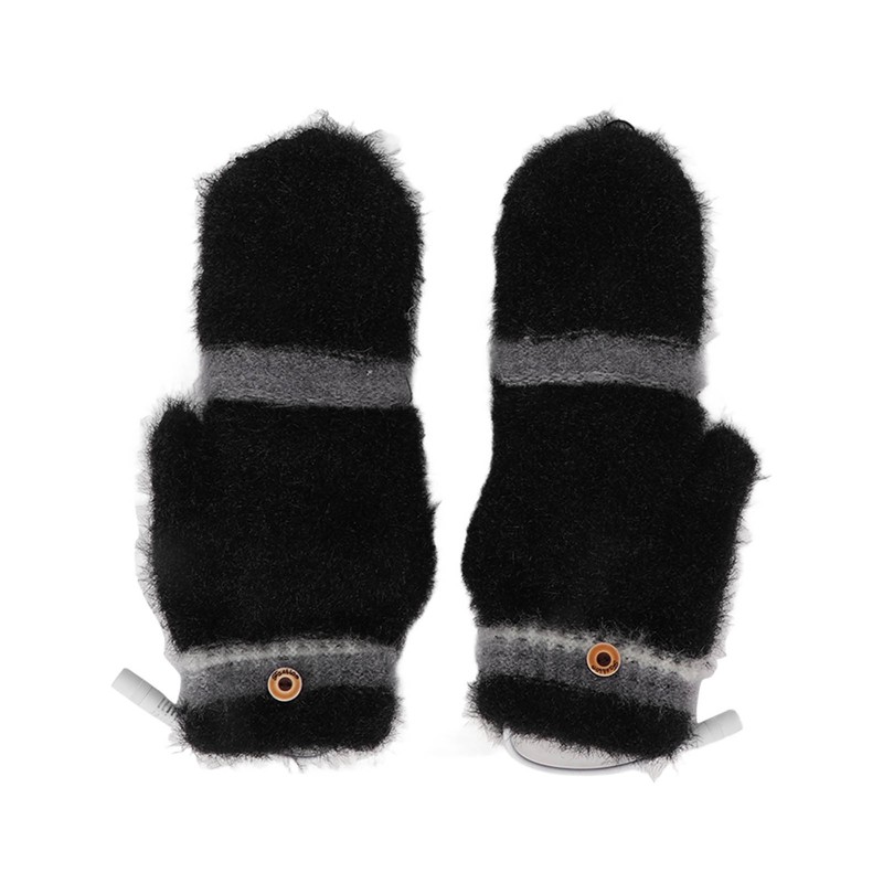 Electric USB Heated Gloves Double Side Heating Keep Warm Fingerless