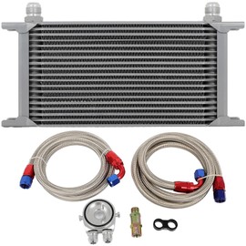 AUTOMUTO Transmission Oil Cooler Fit for Toyota/for Suzuki Vitara/for Subaru/for Nissan Sentra/Maxima/350Z/for Mitsubishi/for Mazda MX-6/MX-3/for Lexus GS300/for INFINITI Q45/for Honda/for Acura TL