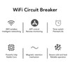 WiFi Smart Circuit Breaker Switch Din Rail Mount Timer for