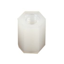HEX Thread Spacers M3 NYLON66 8mm Standoff Bolts & Feet Fasteners & Hardware Pack of 10 | D01488