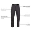 TRUEWERK Men's Work Pants - T2 WerkPant Technical Workwear, 32W