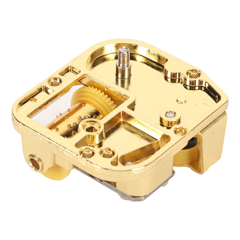Windup Musical Movement 18 Note Pleasing Melody Alloy Easy Mounting
