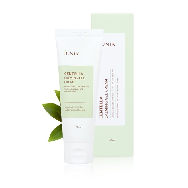 IUNIK CENTELLA Calming Gel Cream with natural ingredients from Centella