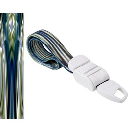 ROLSELEY Medical Tourniquet with ABSTRACT MULTICOLOUR V4 Pattern with ABS Plastic Buckle Latex Free Elastic Band Perfect for Doctors, Nurses, Students and Paramedics