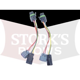 Unbranded H13 Headlight Adapter Ford Dodge Blizzard 62052 Curtis 1HL10 Hiniker 38813068