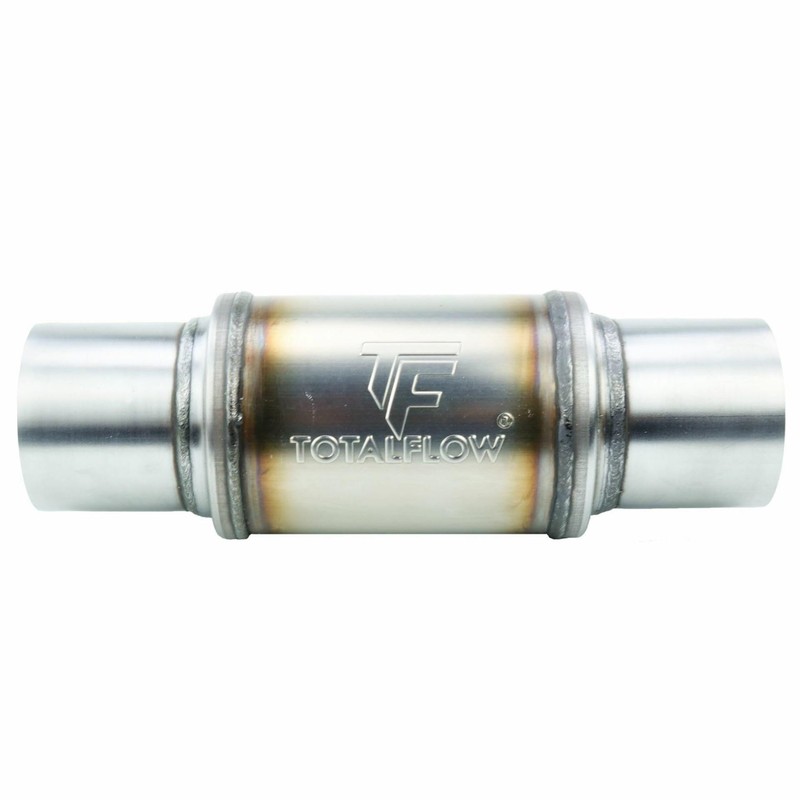 TOTALFLOW 20014 Straight Through Universal Exhaust Muffler - 409 Stainless