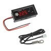 JAMHER 4-Wire PWM 12V 3A Fan Temperature Controller,Circular Head