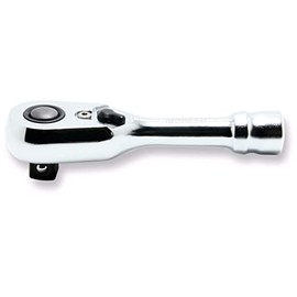 Kohken 3726ZSB Z-EAL 3/8 inch (9.5 mm) SQ. Push Button Oscillating Ratchet Handle (Short)