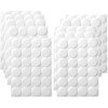 240pcs(120 Pairs) 0.98" Diameter Strong Sticky Round Nylon Dots, Hook