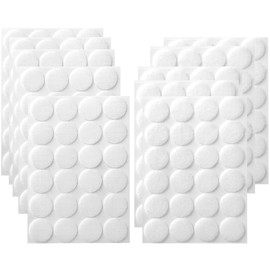 240pcs(120 Pairs) 0.98" Diameter Strong Sticky Round Nylon Dots, Hook and Loop Self Adhesive Dots, Suitable for Classroom, Office, Home