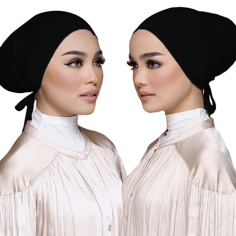 Hophor Women Lining Under Scarf Hat Hijab Cap for Women