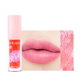 Easilydays Lip & Cheek Stain, 2 In 1 Blusher & Lip Water Tint Makeup, Matte Velvet Watery Tint Lip Gloss, Waterproof Long Lasting Lip Stains, Vivid Color Lip Stain Moisturizing Lightweight Lip Glaze for Women Pink Makeup (#01)