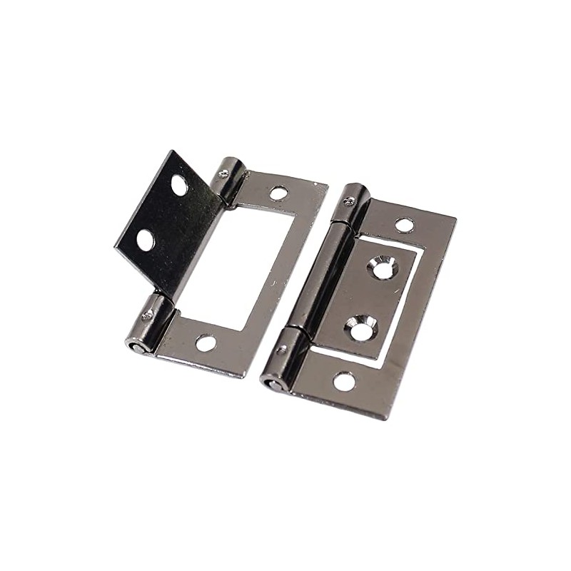 Florentine Bronze Plated Flush Hinges Door Flush Hinges 50mm/2-Inch Heavy