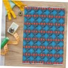 SEWACC 2pcs African Wax Print Fabric Soft Quilting Material for