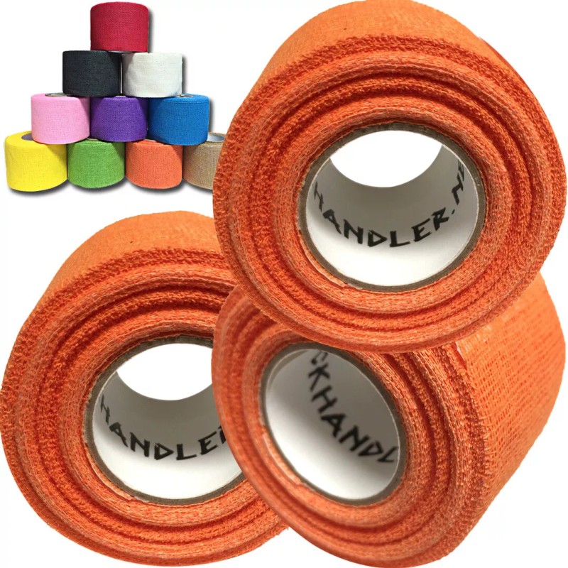 STICK HANDLER Professional Hockey Grip Tape Pro Pack (Orange |