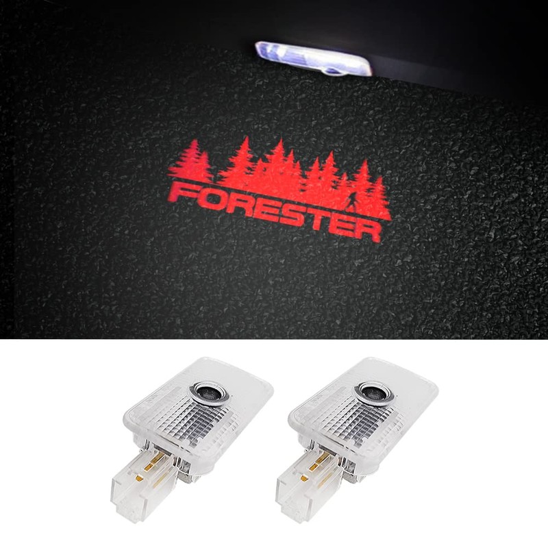 2 pcs Non-Fading LED Car Door Logo Lights Courtesy Projector