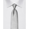 Vincenzo Boretti Men's Tie Pure Silk Checked Pattern Elegant Men's