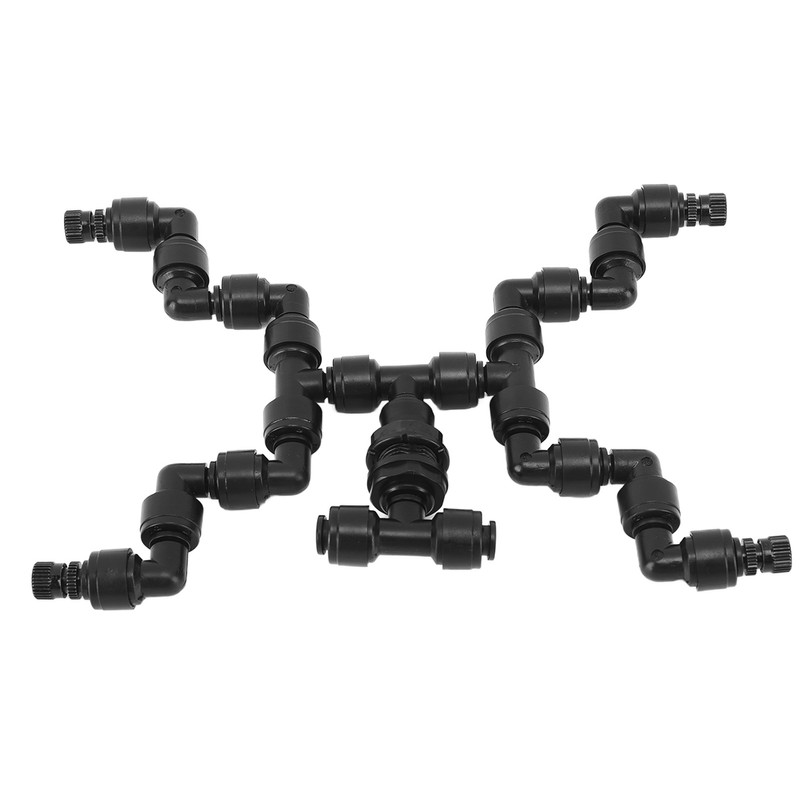 Adjustable Mist Cooling System Nozzle 360 Degree Pets Reptiles Greenhouse