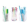 OSCO Clear Acrylic Round Pen Pot