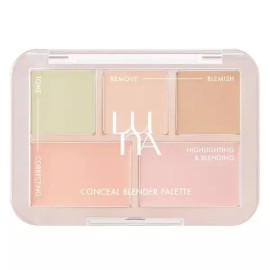Luna 루나 컨실 블렌더 팔레트 컨실러 6g 1호 클리어 커버 1개 [29 2호 퓨어 커버 x 1개] Luna Conceal Blender Palette Concealer 6g No. 1 Clear Cover 1 piece [No. 29 2 Pure Cover x 1 piece]