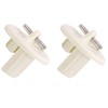 Universal 3-Pack Pull Ring end Cap,Replacement Shade Parts of Exterior