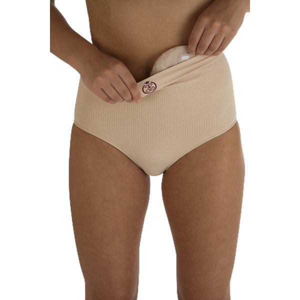 Comfizz Ostomy Level 1 Support Briefs: Women’s, High Waist, Light