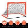 2 Pack 4' x 3' Soccer Goal Net Set, Pop