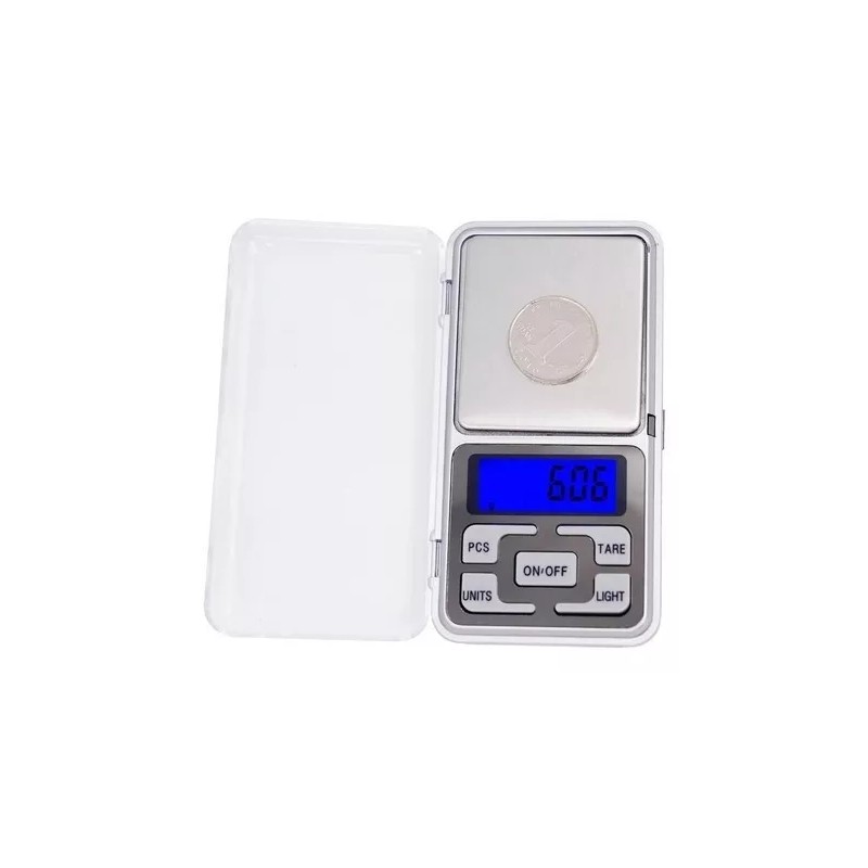POCKET SCALE Bascula Gramera Digital De 0.01gr Hasta 500 Gr
