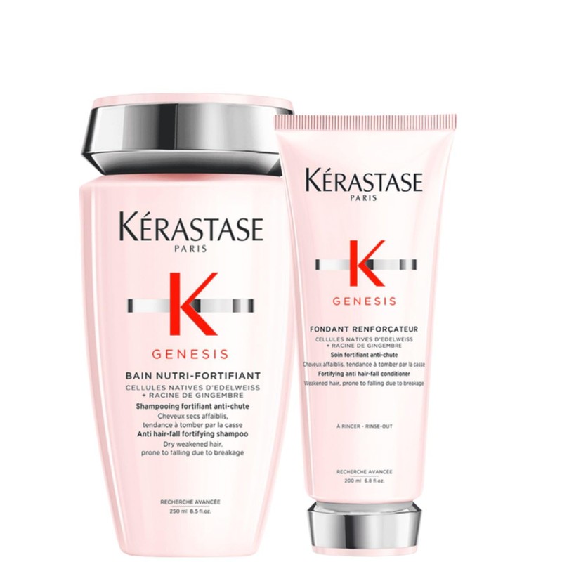 Genesis Kit Tratamiento Anticaida Shampoo Para Cabello Seco y Debilitado