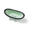 Green Mini Bathtub Soap Dish Caddy