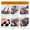 Kit Parches Vulcanizados Bicicleta Piezas Pegamento Wendynna